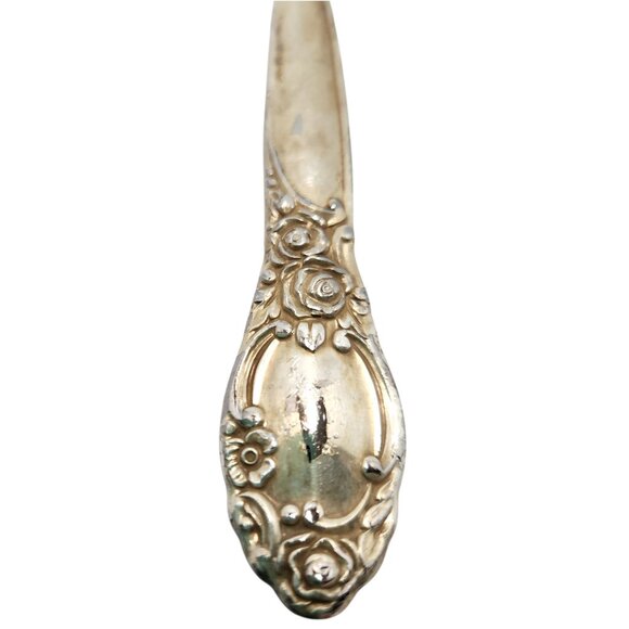 Vintage Rogers Bros 1847 Silver Plated Flatware 6-Piece Collection Floral Design - Picture 6 of 16